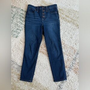 Madewell Size 27 Women's 10” High Rise Skinny